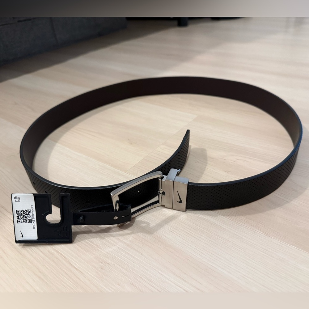 Men's Reversible Patterned Belt - Picture 2 of 4